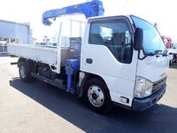 ISUZU Elf Truck (With 3 Steps Of Cranes) TKG-NKR85AR 2013 54,000km_1