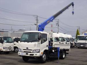 HINO Dutro Truck (With 4 Steps Of Cranes) 2RG-XZU650M 2021 24,000km_1