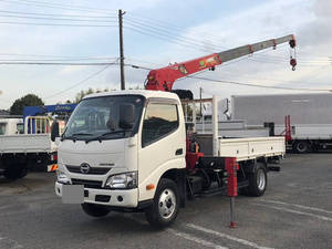 HINO Dutro Truck (With 4 Steps Of Cranes) TPG-XZU650M 2018 -_1
