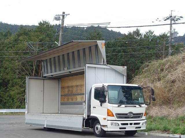 HINO Ranger Aluminum Wing TKG-FC9JNAG 2012 806,000km