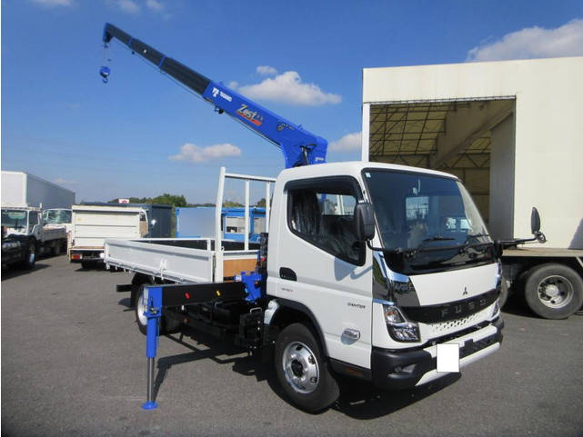 MITSUBISHI FUSO Canter Truck (With 4 Steps Of Cranes) 2RG-FEB80 2023 1,000km