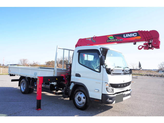 MITSUBISHI FUSO Canter Truck (With 5 Steps Of Cranes) 2PG-FEB80 2023 495km