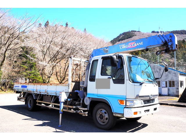 HINO Ranger Truck (With 4 Steps Of Cranes) KK-FD1JLDA 2001 244,000km