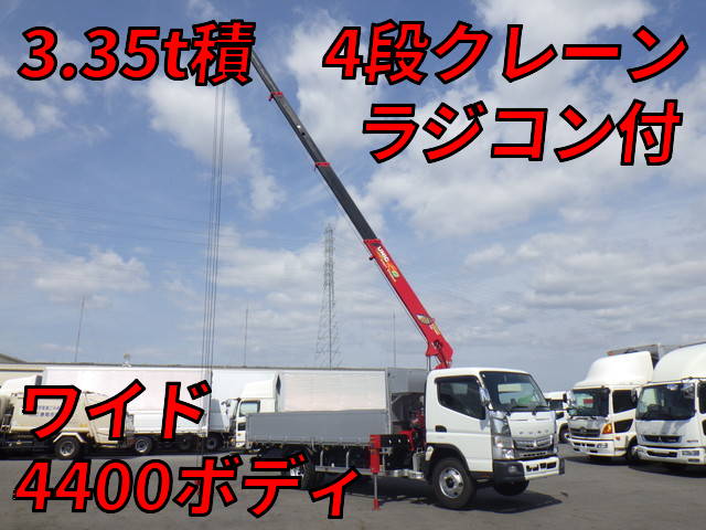 MITSUBISHI FUSO Canter Truck (With 4 Steps Of Cranes) 2PG-FEB90 2020 116,000km