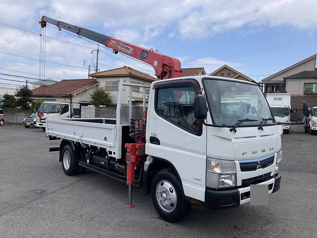MITSUBISHI FUSO Canter Truck (With 4 Steps Of Cranes) TPG-FEA50 2017 24,973km