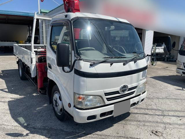 HINO Dutro Truck (With 3 Steps Of Cranes) BDG-XZU344M 2009 43,000km