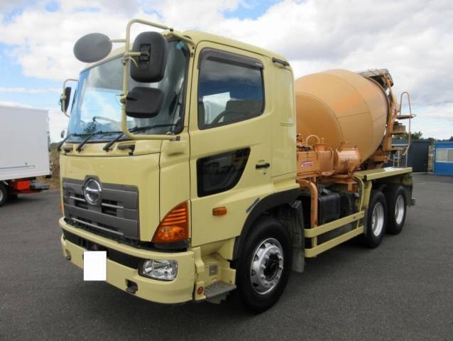 HINO Profia Mixer Truck QKG-FS1AKAA 2012 260,000km