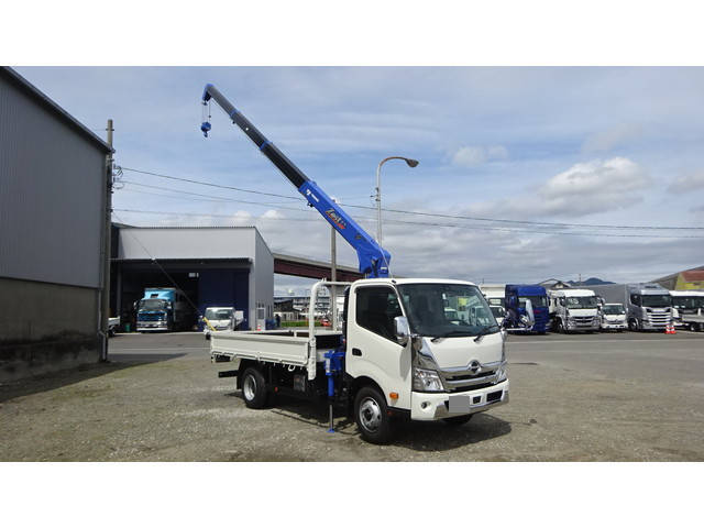 HINO Dutro Truck (With 4 Steps Of Cranes) 2RG-XZU712M 2023 1,003km