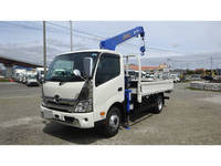 HINO Dutro Truck (With 4 Steps Of Cranes) 2RG-XZU712M 2023 1,003km_3