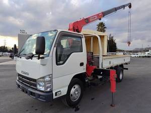 ISUZU Elf Truck (With 4 Steps Of Cranes) TKG-NKR85AR 2014 -_1