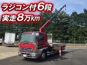 HINO Ranger Truck (With 6 Steps Of Cranes) BDG-FD8JKWA 2007 87,494km_1