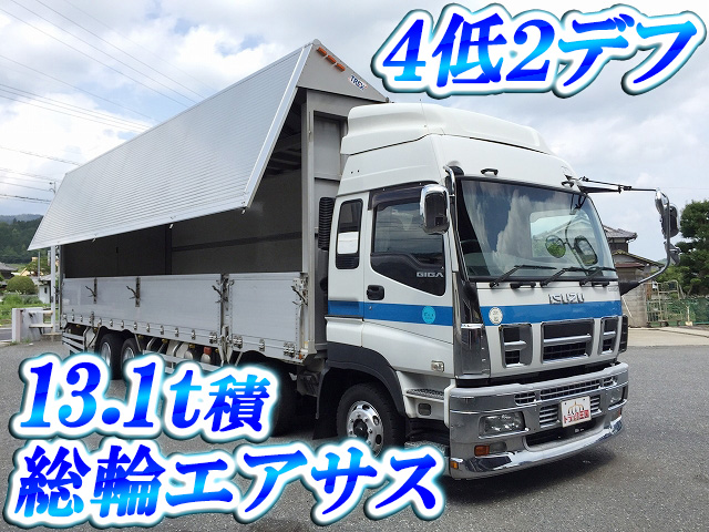 ISUZU Giga Aluminum Wing PKG-CYJ77W8A 2010 810,532km