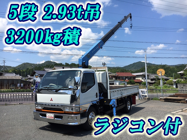 MITSUBISHI FUSO Canter Truck (With 5 Steps Of Cranes) KC-FE649F 1996 55,978km