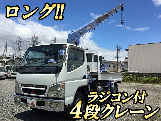 MITSUBISHI FUSO Canter Truck (With 4 Steps Of Cranes) PA-FE73DEN 2004 115,123km