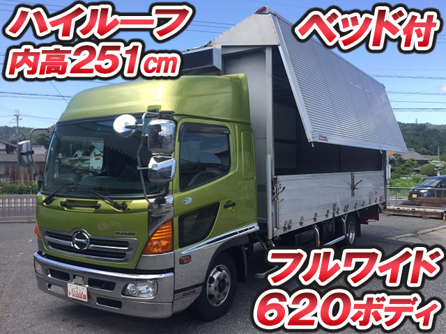 HINO Ranger Aluminum Wing BDG-FD8JLWA 2007 803,611km