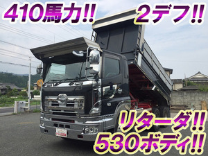 HINO Profia Dump BDG-FS1EKXA 2008 390,493km_1