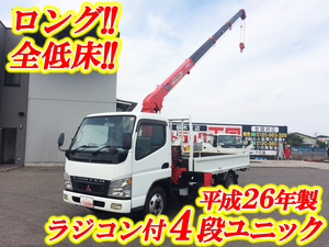 MITSUBISHI FUSO Canter Truck (With 4 Steps Of Unic Cranes) KK-FE72CE 2003 123,760km_1