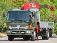 HINO Ranger Truck (With 4 Steps Of Cranes) BDG-FG8JPWA 2008 441,000km_1
