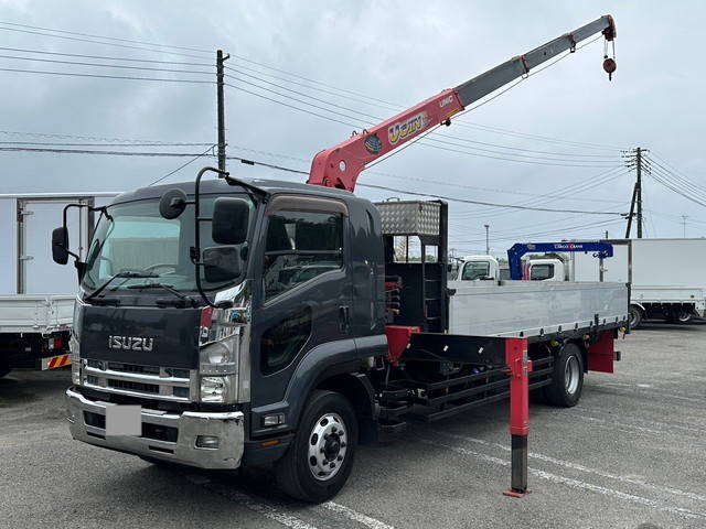 ISUZU Forward Truck (With 4 Steps Of Cranes) QKG-FTR34S2 2012 466,876km