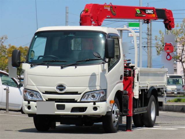 HINO Dutro Truck (With 4 Steps Of Cranes) 2KG-XZU685M 2023 1,000km