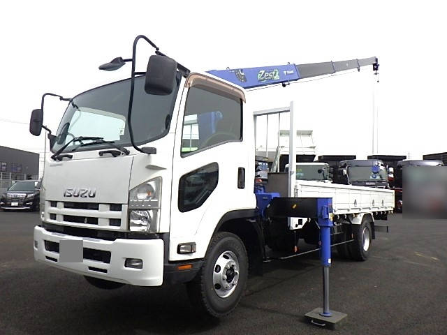 ISUZU Forward Truck (With 4 Steps Of Cranes) TKG-FRR90S2 2014 41,000km