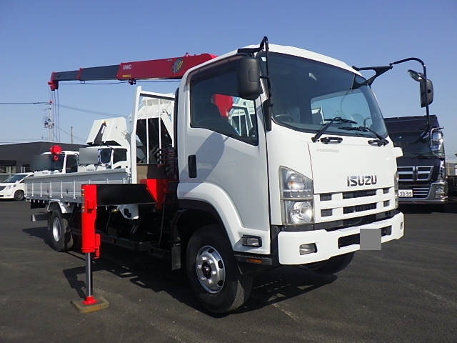 ISUZU Forward Truck (With 3 Steps Of Cranes) PKG-FRR90S1 2011 47,728km