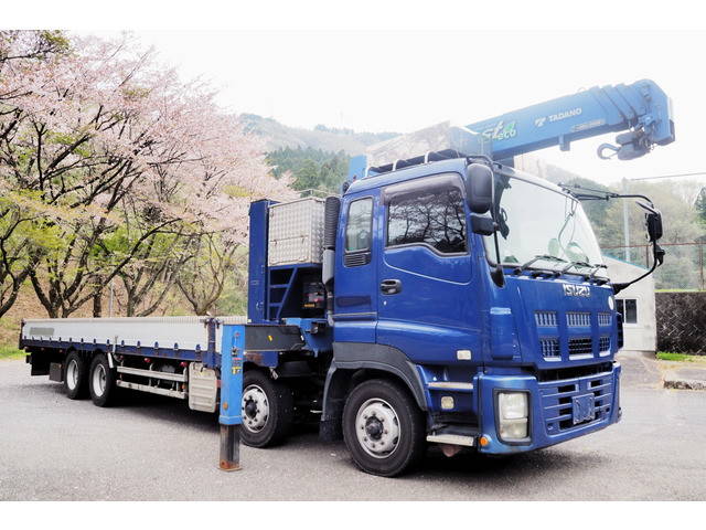 ISUZU Giga Truck (With 4 Steps Of Cranes) LKG-CYJ77A 2012 653,000km