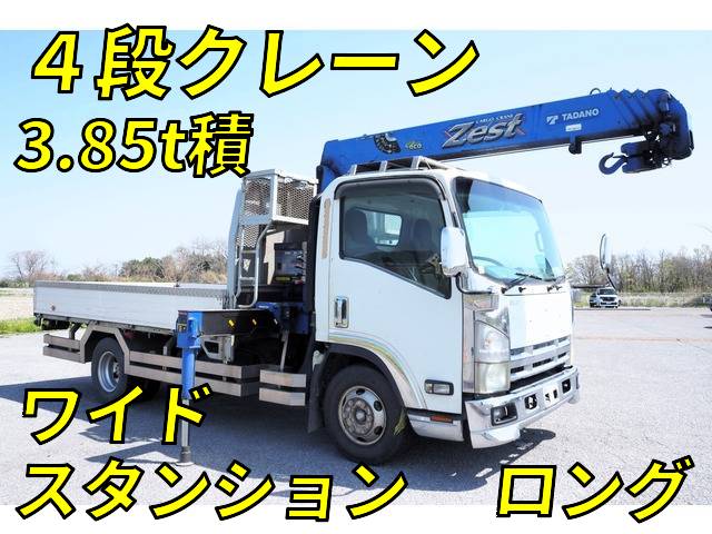 ISUZU Elf Truck (With 4 Steps Of Cranes) PKG-NPR75N 2010 549,000km