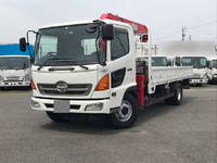 HINO Ranger Truck (With 3 Steps Of Cranes) BKG-FC7JKYA 2008 62,000km_1