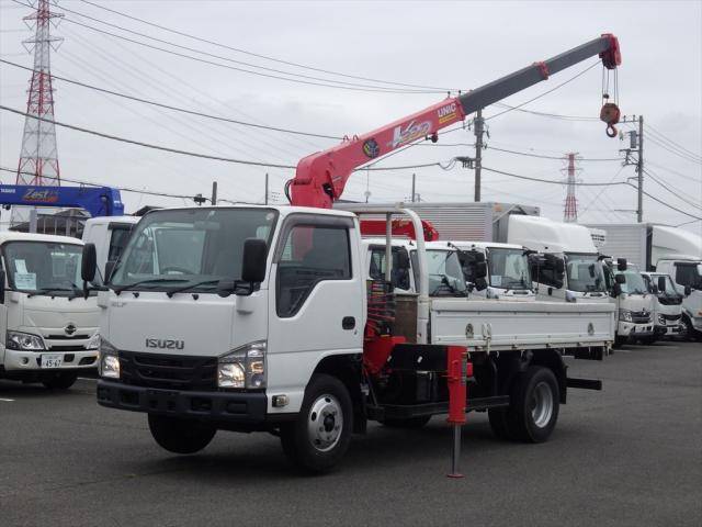 ISUZU Elf Truck (With 3 Steps Of Cranes) TPG-NKR85AR 2016 34,000km