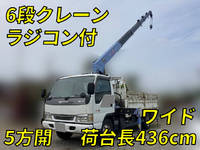 ISUZU Elf Truck (With 6 Steps Of Cranes) KR-NPR72PR 2004 -_1