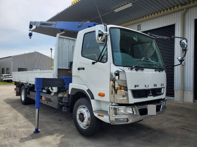 MITSUBISHI FUSO Fighter Truck (With 4 Steps Of Cranes) QKG-FK72FZ 2014 330,000km
