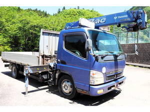 MITSUBISHI FUSO Canter Truck (With 3 Steps Of Cranes) PDG-FE83DN 2008 437,000km_1