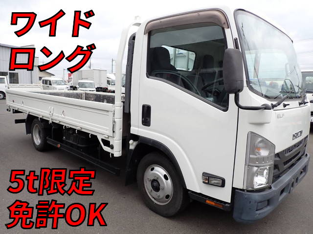 ISUZU Elf Flat Body TPG-NNR85AR 2017 86,000km