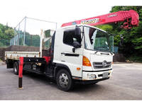 HINO Ranger Truck (With 5 Steps Of Cranes) TKG-FD9JKAA 2013 90,000km_1