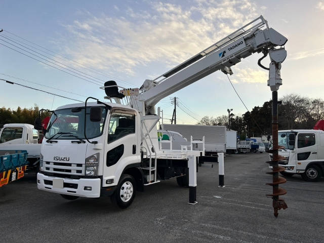 ISUZU Forward Hole Digging & Pole Standing Cars SKG-FRR90S1 2013 3,301km