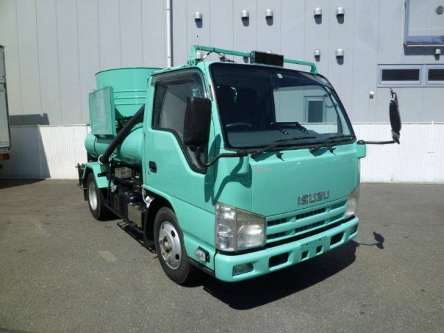 ISUZU Elf Vacuum Truck BKG-NKR85AN 2011 115,000km