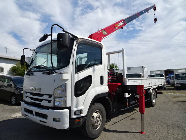 ISUZU Forward Truck (With 4 Steps Of Cranes) TKG-FRR90S1 2017 43,738km