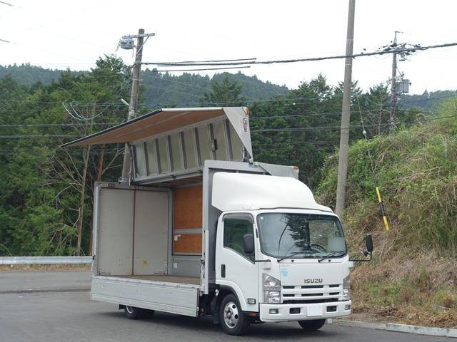 ISUZU Elf Aluminum Wing BKG-NPR85AN 2009 157,000km