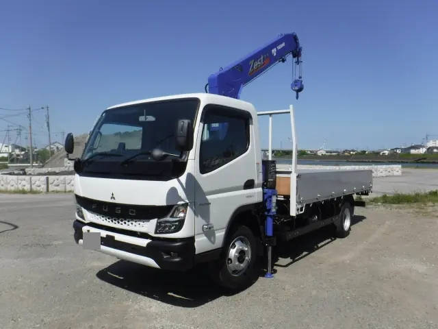 MITSUBISHI FUSO Canter Truck (With 5 Steps Of Cranes) 2RG-FEB80 2023 570km