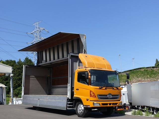 HINO Ranger Aluminum Wing ADG-FJ7JKWG 2006 444,000km