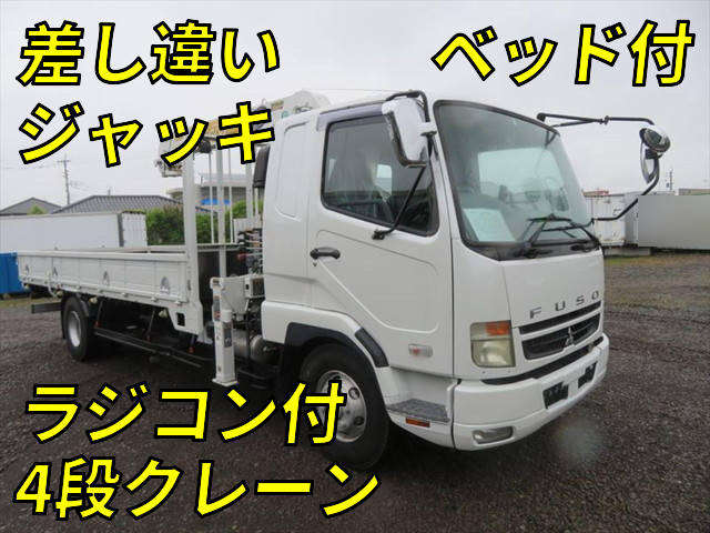 MITSUBISHI FUSO Fighter Truck (With 4 Steps Of Cranes) PDG-FK61R 2008 98,000km