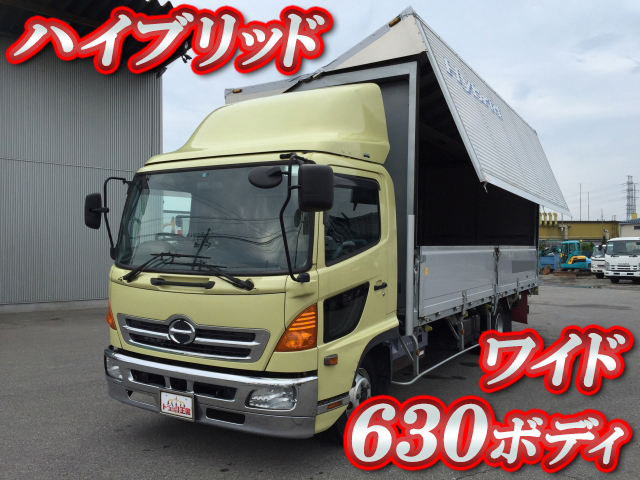 HINO Ranger Aluminum Wing BJG-FC6JKWH 2009 243,613km