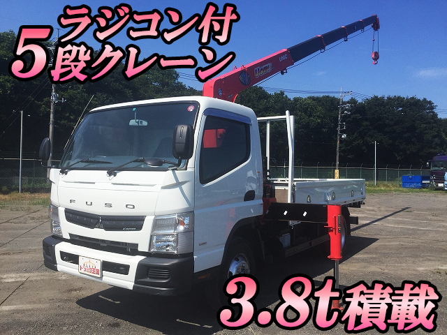 MITSUBISHI FUSO Canter Truck (With 5 Steps Of Unic Cranes) TKG-FEB90 2012 29,191km