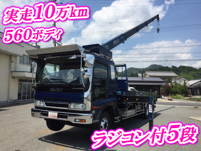ISUZU Forward Truck (With 5 Steps Of Cranes) PA-FRR34L4 2007 102,376km