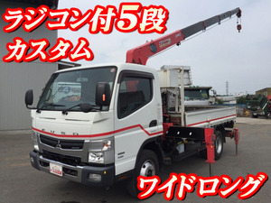 MITSUBISHI FUSO Canter Truck (With 5 Steps Of Unic Cranes) SKG-FEB80 2012 63,370km_1