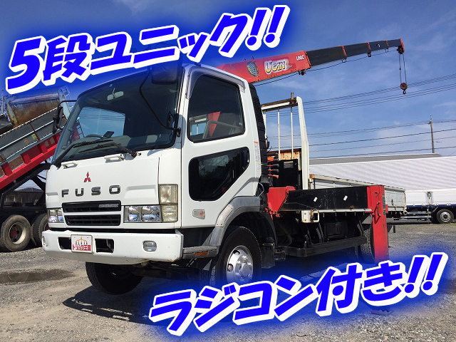 MITSUBISHI FUSO Fighter Truck (With 5 Steps Of Unic Cranes) KK-FK71HH 2003 152,978km