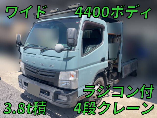 MITSUBISHI FUSO Canter Truck (With 4 Steps Of Cranes) TKG-FEB90 2016 224,701km