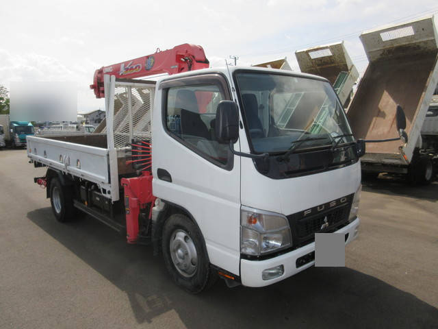 MITSUBISHI FUSO Canter Truck (With 4 Steps Of Cranes) PDG-FE73DN 2008 43,014km