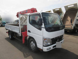 MITSUBISHI FUSO Canter Truck (With 4 Steps Of Cranes) PDG-FE73DN 2008 43,014km_1